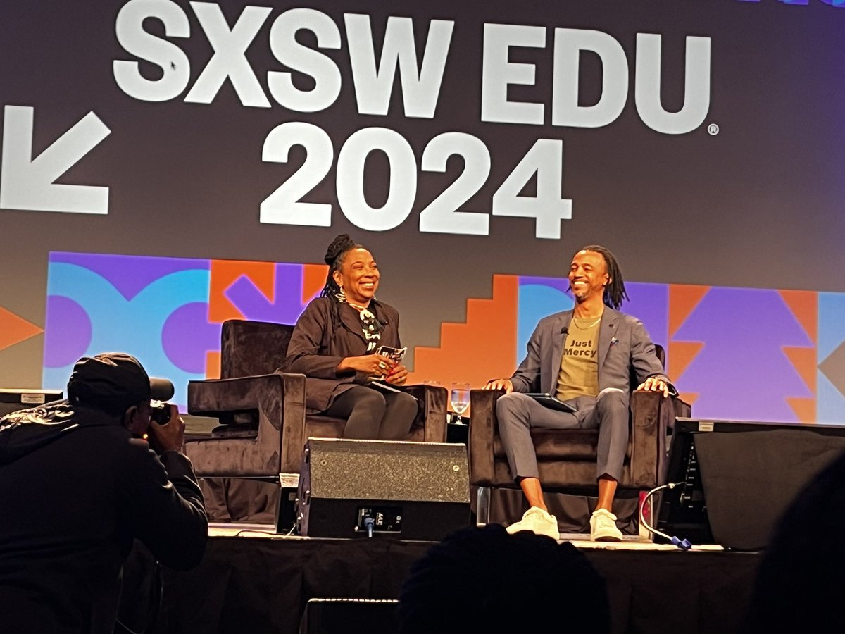 Not talking about racism perpetuates racism. #sxswedu24