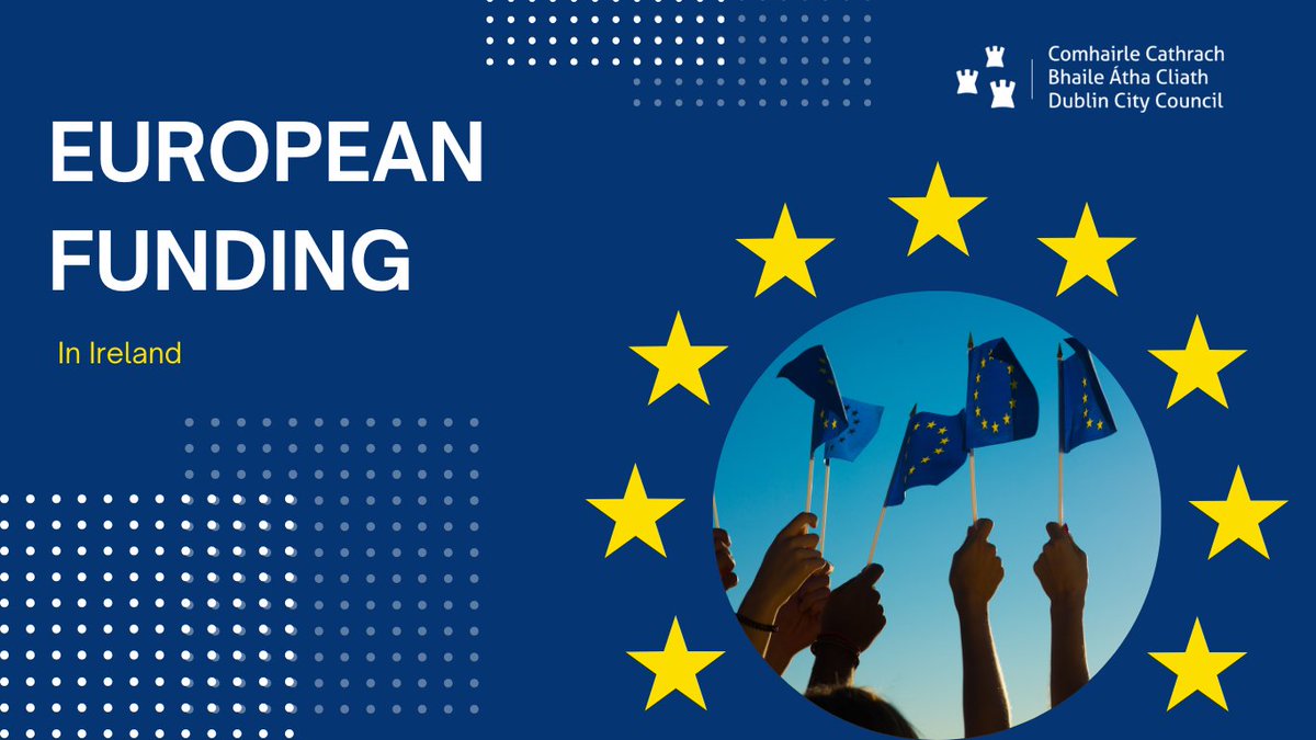 The EU budget helps fund projects in Dublin such as building roads, protecting the environment and more. Find out more about how EU Funding benefits us here: bit.ly/481LG0S #EUfunding #Euinmyregion #dublincitycouncil #europeanprogrammesupportoffice