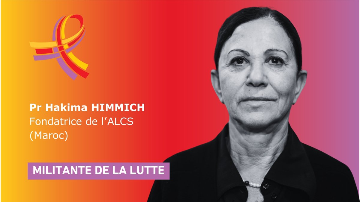 Célébrons aujourd'hui l'engagement du Pr Hakima Himmich, fondatrice de l'ALCS et co-fondatrice de Coalition PLUS, dans la lutte contre le VIH/sida. #8Mars #LuttecontreleVIH #Militante