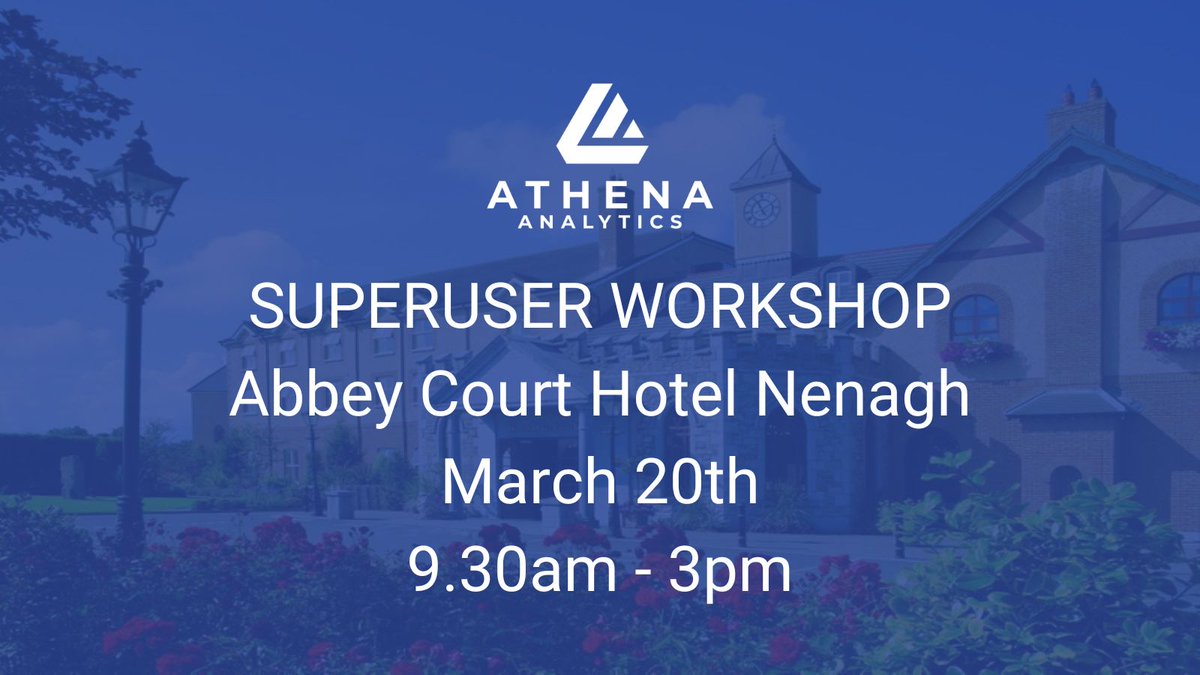 athena_schools's tweet image. Calling all our Midlands #AthenaTracker schools! 📢

📍A SuperUser Workshop with a brand new central location is happening this month.

⏲️Certified training, contributing towards your CPD hours. 

🖊️Sign up here 👇
athena.ie/athena-tracker…

@Abbey_Court_ #edtechie