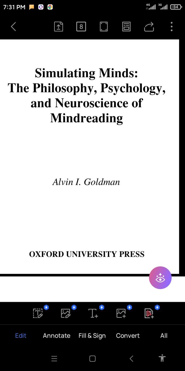 @HolySpiritUg_ @saufah_ @NoStigmas Forgive and forget  try to read this book Simulating Minds:The Philosophy, Psychology and Neuroscience of Mind Reading.  Will help you and you help others too.