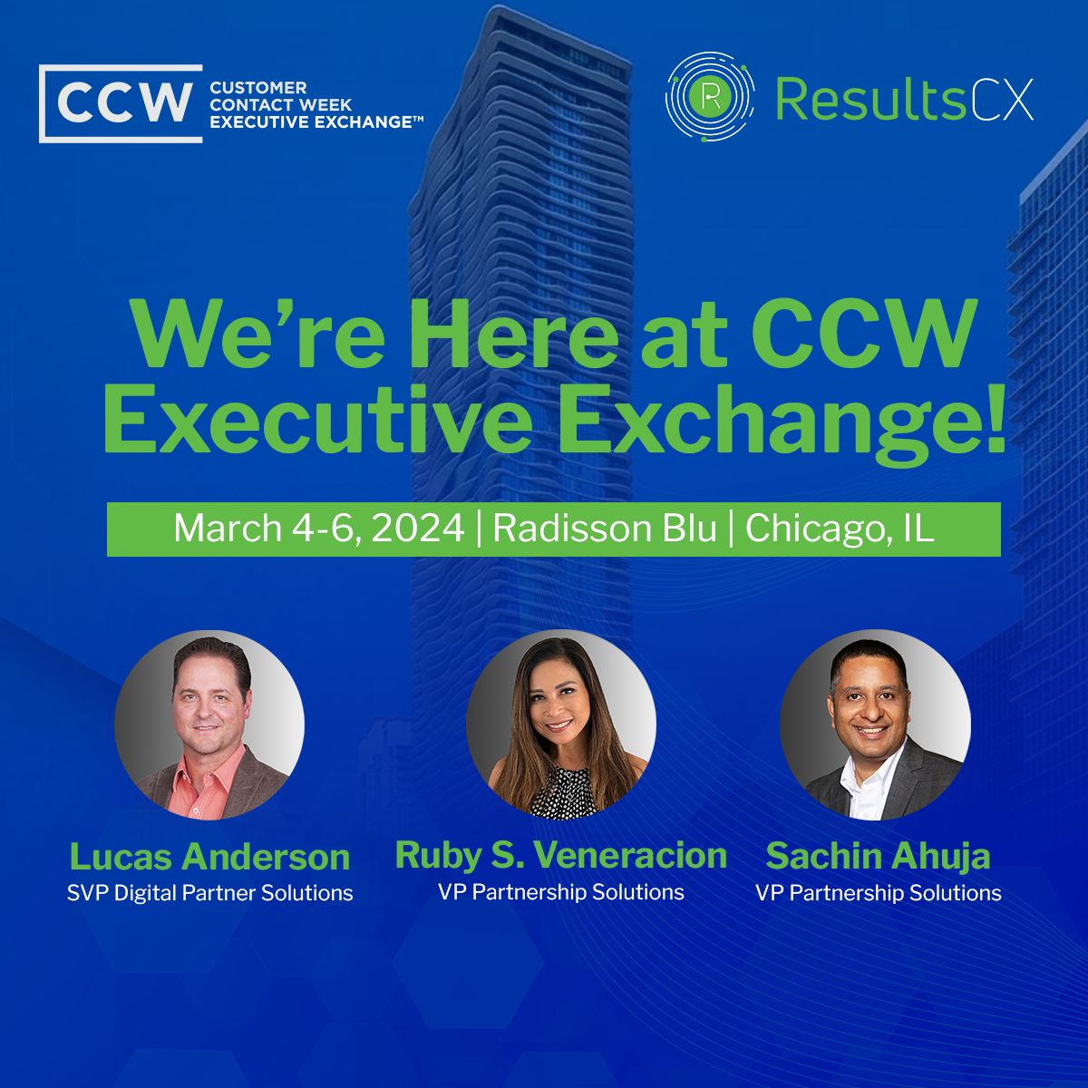 Day 1 at the CCW Executive Exchange in Chicago! 💥We’re learning from experts and panelists on customer support solutions and strategies.
Connect with our execs for digital cx insights that boost customer experience.
#DigitalCX #CX #InnovateCX #CCWExchange