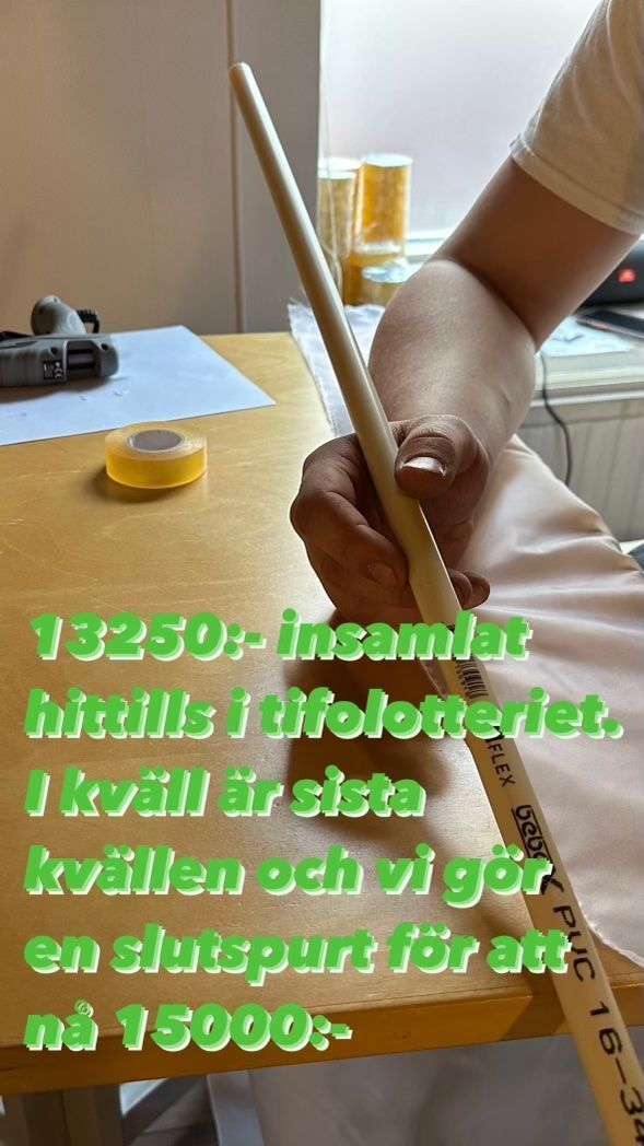 Tifolotteriet gör ett sista ryck inför kvällen.

💚💚💚#jsödra #jönköpingssödra