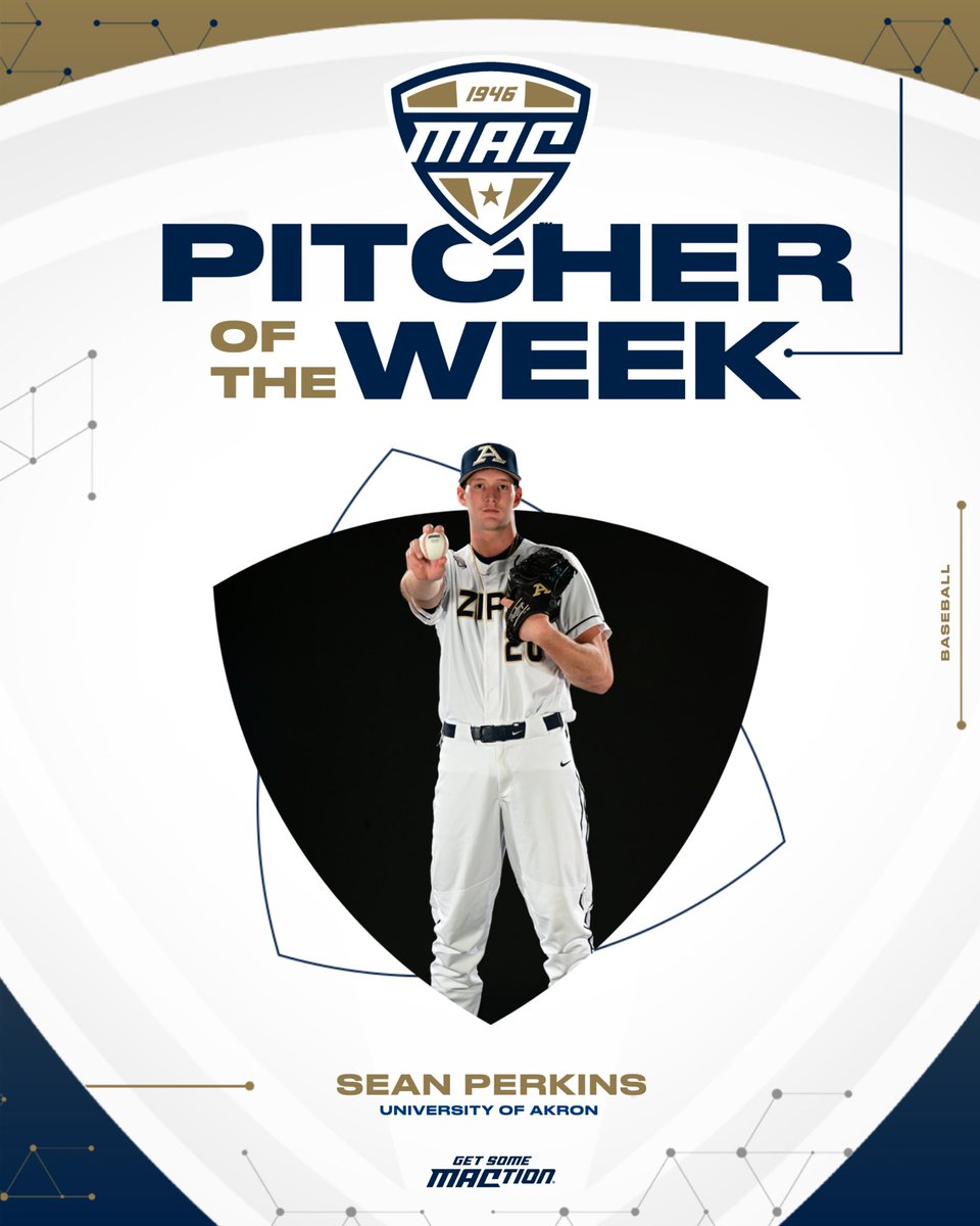 MACtion (@macsports) on Twitter photo Akron’s Sean Perkins pitched five innings of near-spotless baseball as the Zips defeated the No. 10/12 Blue Devils 4-2!
Throwing the final five innings, Perkins held his own with just two hits allowed along with one run and striking out two.
<a href="/ZipsBB/">Akron Zips Baseball</a> | #MACtion Akron’s Sean Perkins pitched five innings of near-spotless baseball as the Zips defeated the No. 10/12 Blue Devils 4-2!
Throwing the final five innings, Perkins held his own with just two hits allowed along with one run and striking out two.
<a href="/ZipsBB/">Akron Zips Baseball</a> | #MACtion