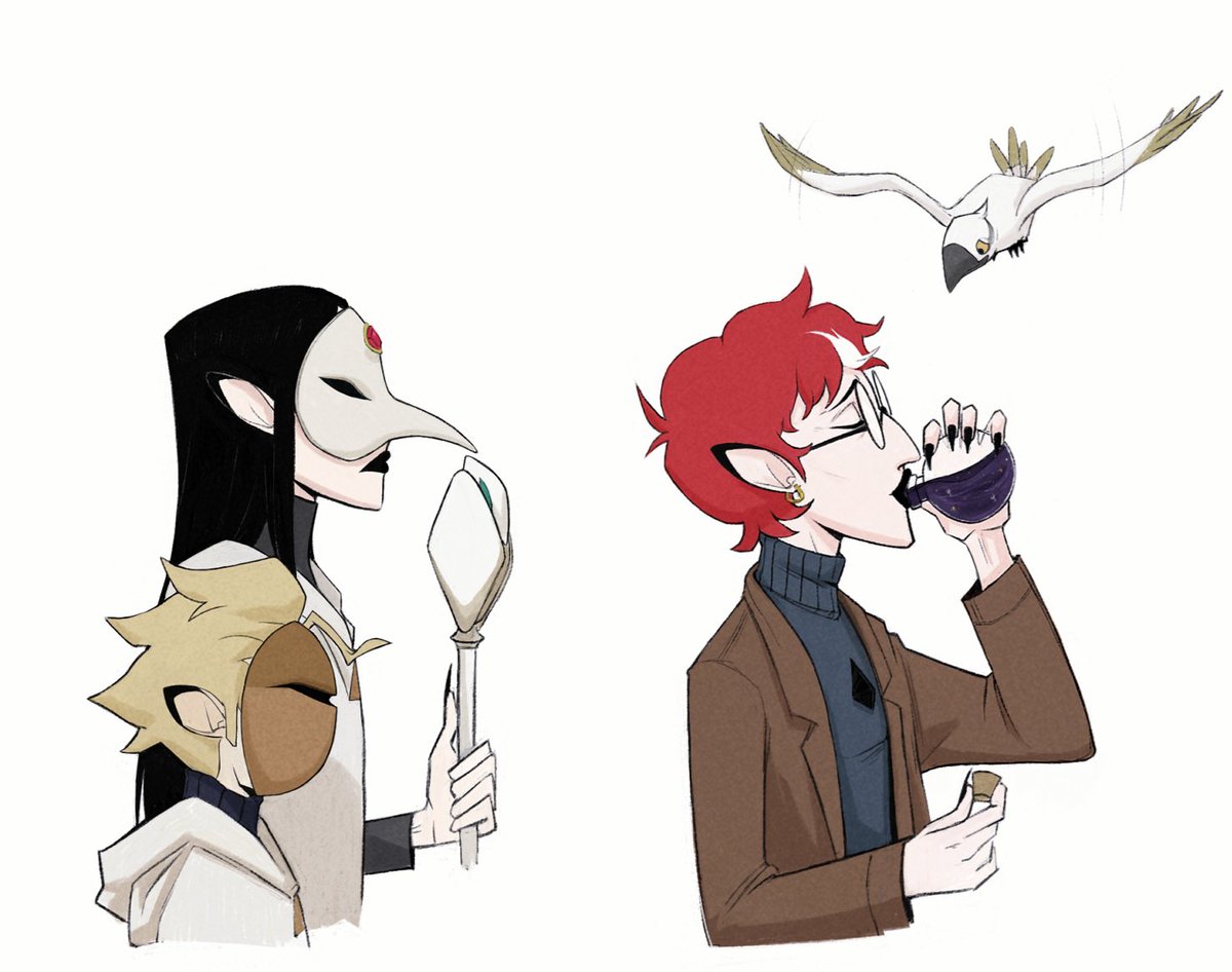 some more liliths from a commission [pt2]. for reference, the commission is based on their fanfiction which i will share at a later date! 

#lilithclawthorne #theowlhouse