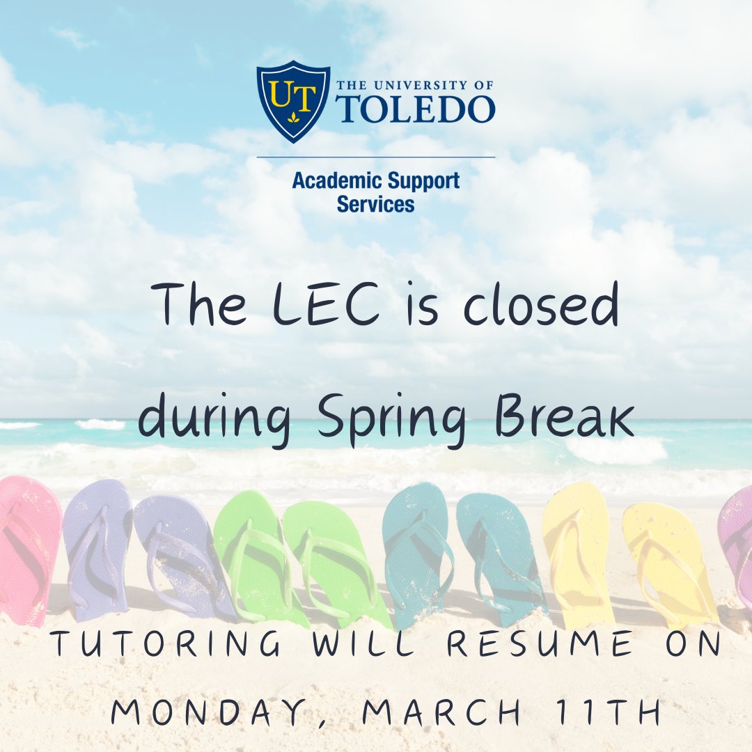 Enjoy your time off!