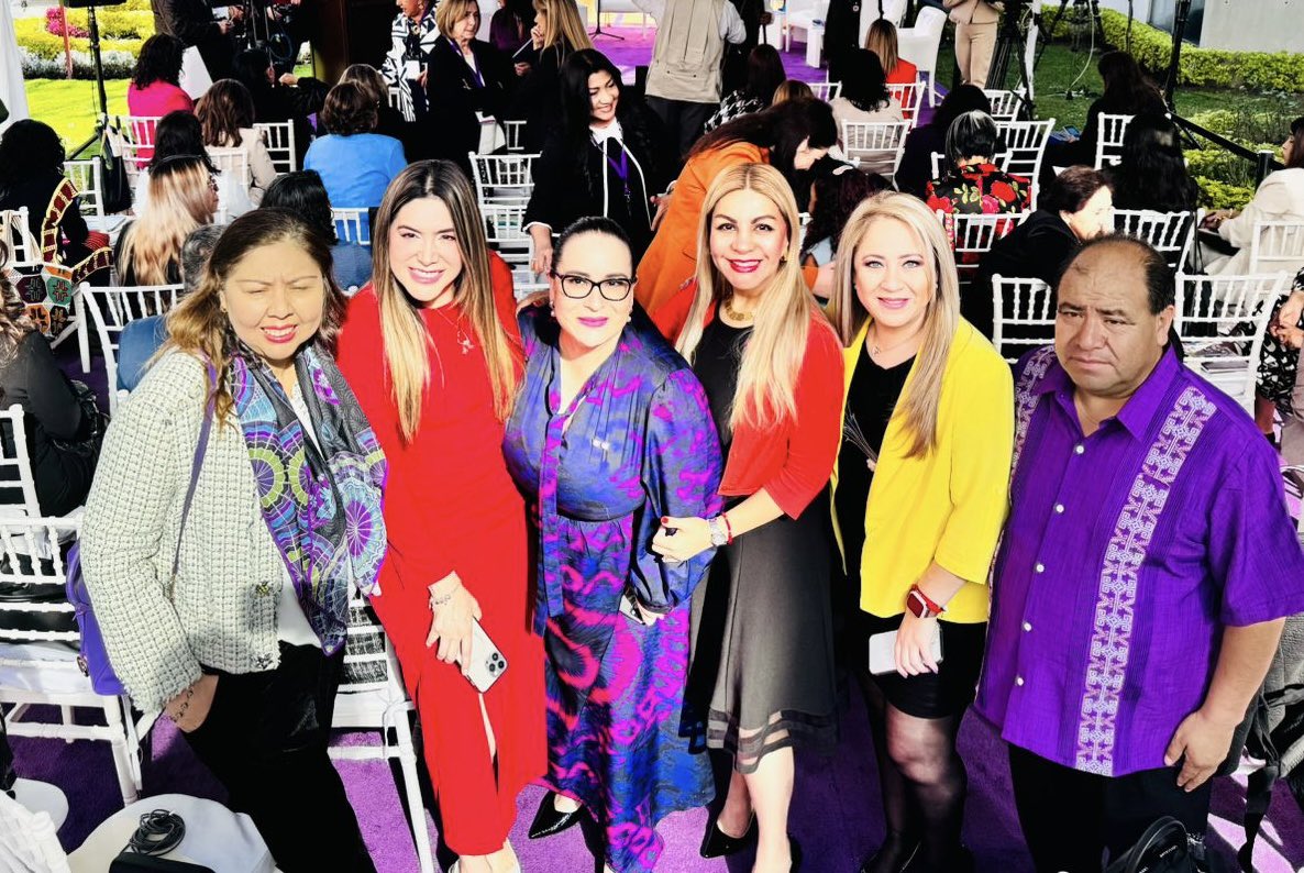 Magistradas integrantes de la #ATERM, presididas por la Mgda. <a href="/NormAngelik/">Norma Angélica Sandoval   NA 🇲🇽</a>, asisten al Encuentro Internacional de Juezas de las Altas Cortes para Juzgar con Perspectiva de Género, organizado por el <a href="/TEPJF_informa/">Tribunal Electoral del PJF</a> 

<a href="/Tanis_Vas/">Tania Celina Vásquez-Muñoz</a> 
<a href="/MarthaElenaMej2/">Martha Mejía</a> 
<a href="/BlancaHdzR/">Blanca Hernández Rojas</a>