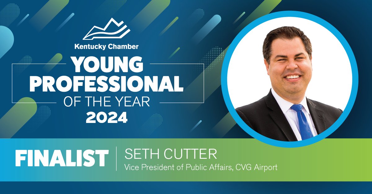 Seth Cutter is a finalist for our Young Professional of the Year Award! Like or retweet to vote. The winner will be recognized at the Chamber’s Inaugural Young Professionals Summit in Louisville on April 23. Learn about the finalists and the contest: kychamber.com/ypaward.