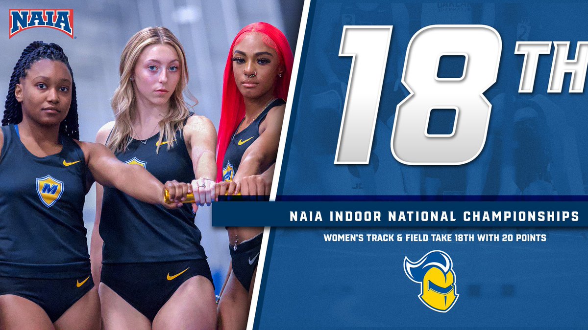 Congratulations to <a href="/MUCrusadersXCTF/">Madonna Track & XC</a> on a great indoor season!  The men’s program finished 11th and the women’s program took 18th at the NAIA Indoor National Championships over the weekend‼️

#CrusaderNation