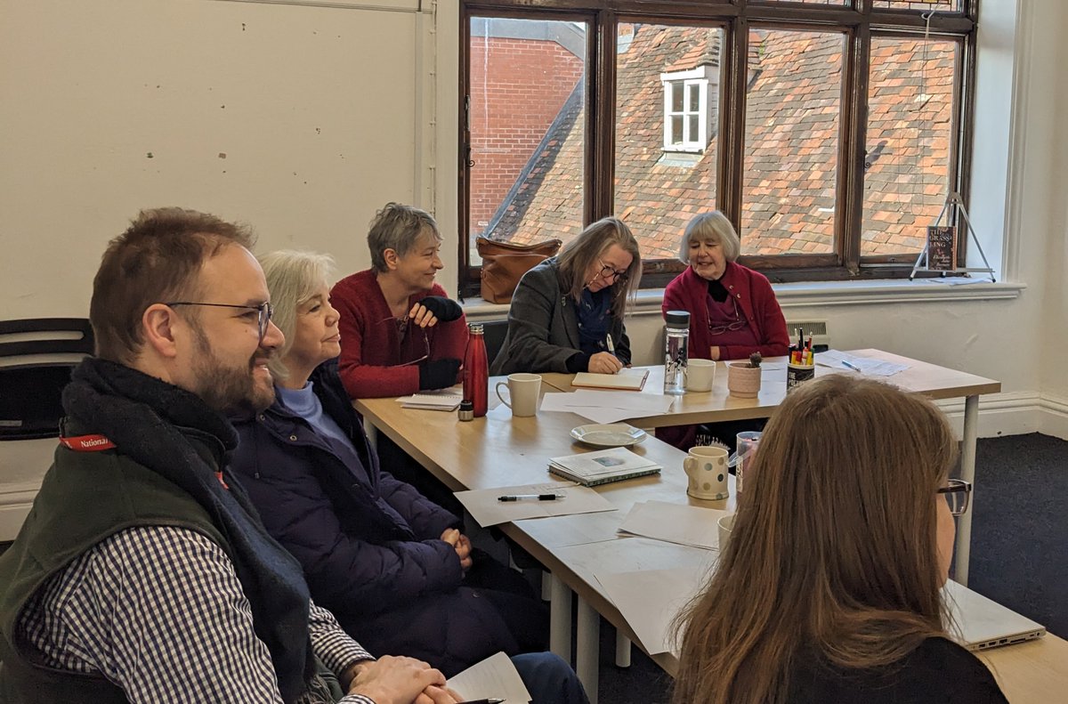 Creative Pathways hosted a Best Practices for Working with Volunteers Forum today, inviting organisations from across Herefordshire to share knowledge and experience. Read all about it online here: ledburypoetry.org.uk/home/ledbury-p… <a href="/ace_midlands/">ACE Midlands</a>