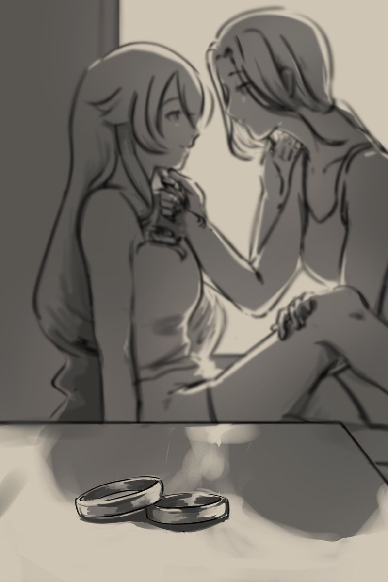 nkmk12345's tweet photo. #cloriviaweek day 7: forever...
just the two of us (i was drawing this while listening to the song : P)

#clorivia #Genshinlmpact https://t.co/Aek47qrscx