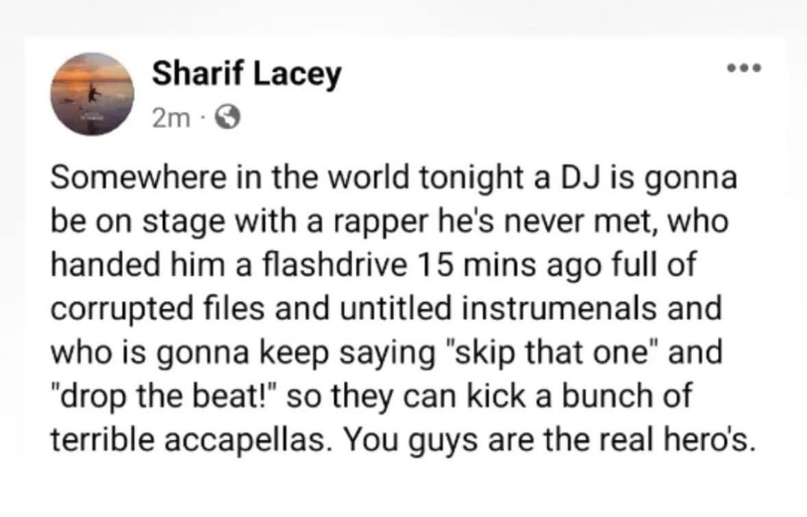 You can feel the realness… 😂