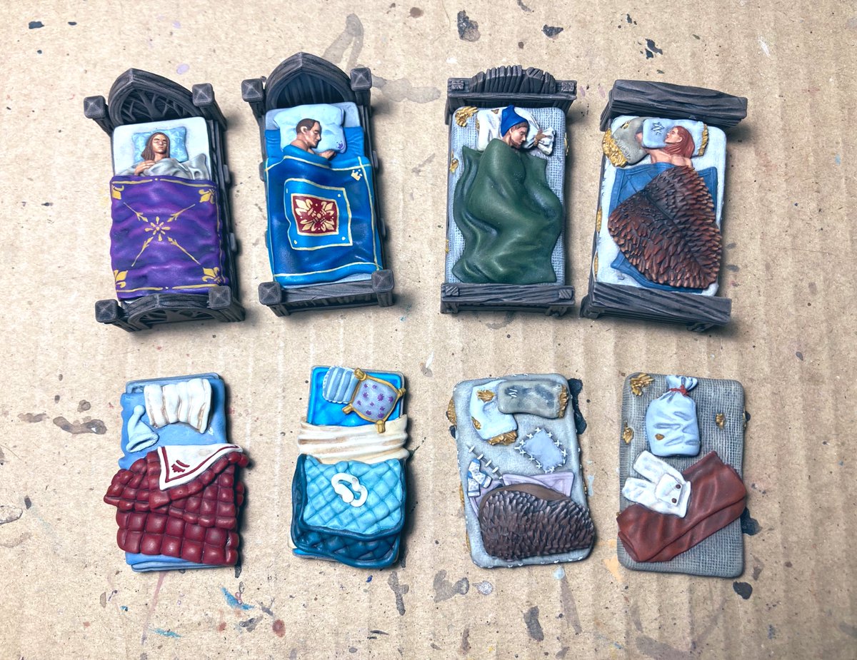 pengvenya's tweet image. Декабрь 2023

#мастерскаяминиатюр #трудовыебудни