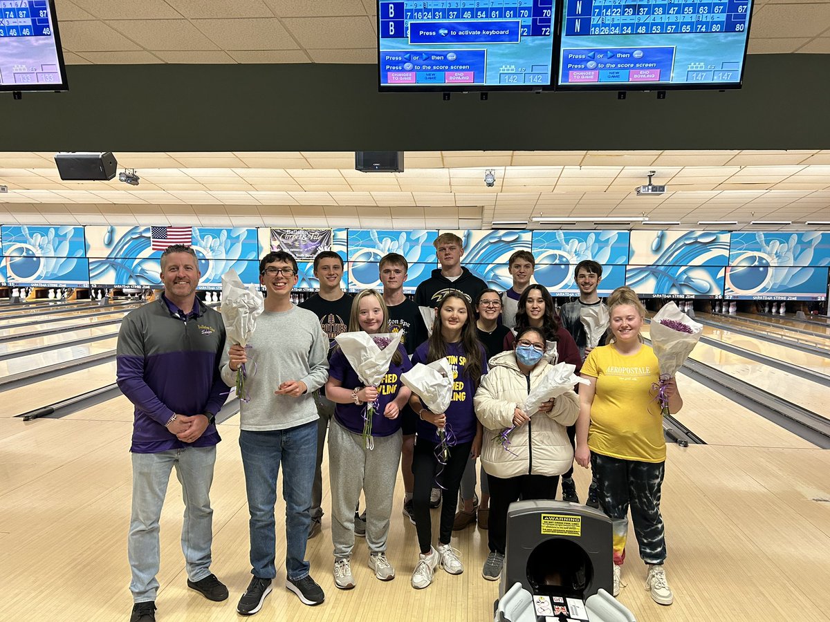 thecoachimmel's tweet photo. Thank you @UnifiedSportsNY Ballston Spa bowling seniors! #seniors #bowling #inclusion #fun https://t.co/2zn75vRmlq