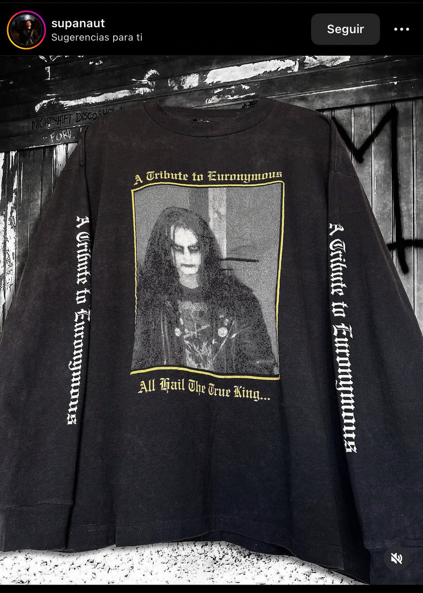 true_chubaca's tweet photo. Esta playera fue parte del uniforme de los metaleros en México por allá del 2000 - 2002 , la de mejor calidad era la del Gato en el Chopo 🤘🏽 https://t.co/BiysgplRXG