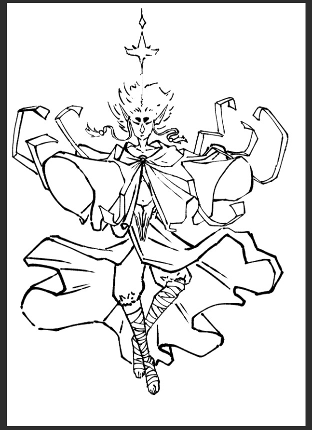 #WIP empezaba siendo una cosa para el cole pero al final va a ser un fanart de un OC de andy (no se lo digais es sorpresa)