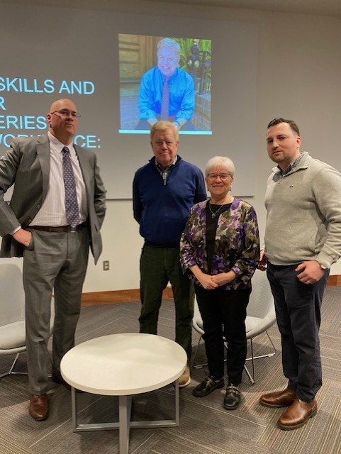 On March 1 Richard Moran, Ph.D., COM’75, spoke to a room of nearly 100 @RutgersNB students, faculty, and staff about the soft skills needed to succeed at work & in life. #RutgersExcellence #RUSCI