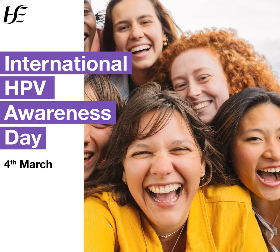On #HPVAwarenessDay have your say in the development of an action plan to eliminate cervical cancer in Ireland by 2040 by completing this short survey. Let’s make cervical cancer a rare disease. See www2.healthservice.hse.ie/organisation/n…