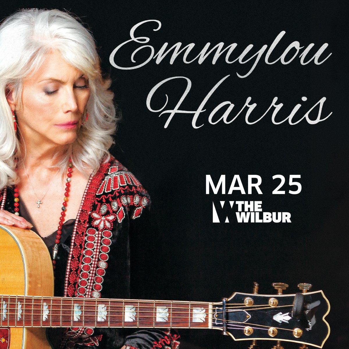 Only a few weeks until we see you in Boston at @The_Wilbur! Get your tickets here thewilbur.com/artist/emmylou…