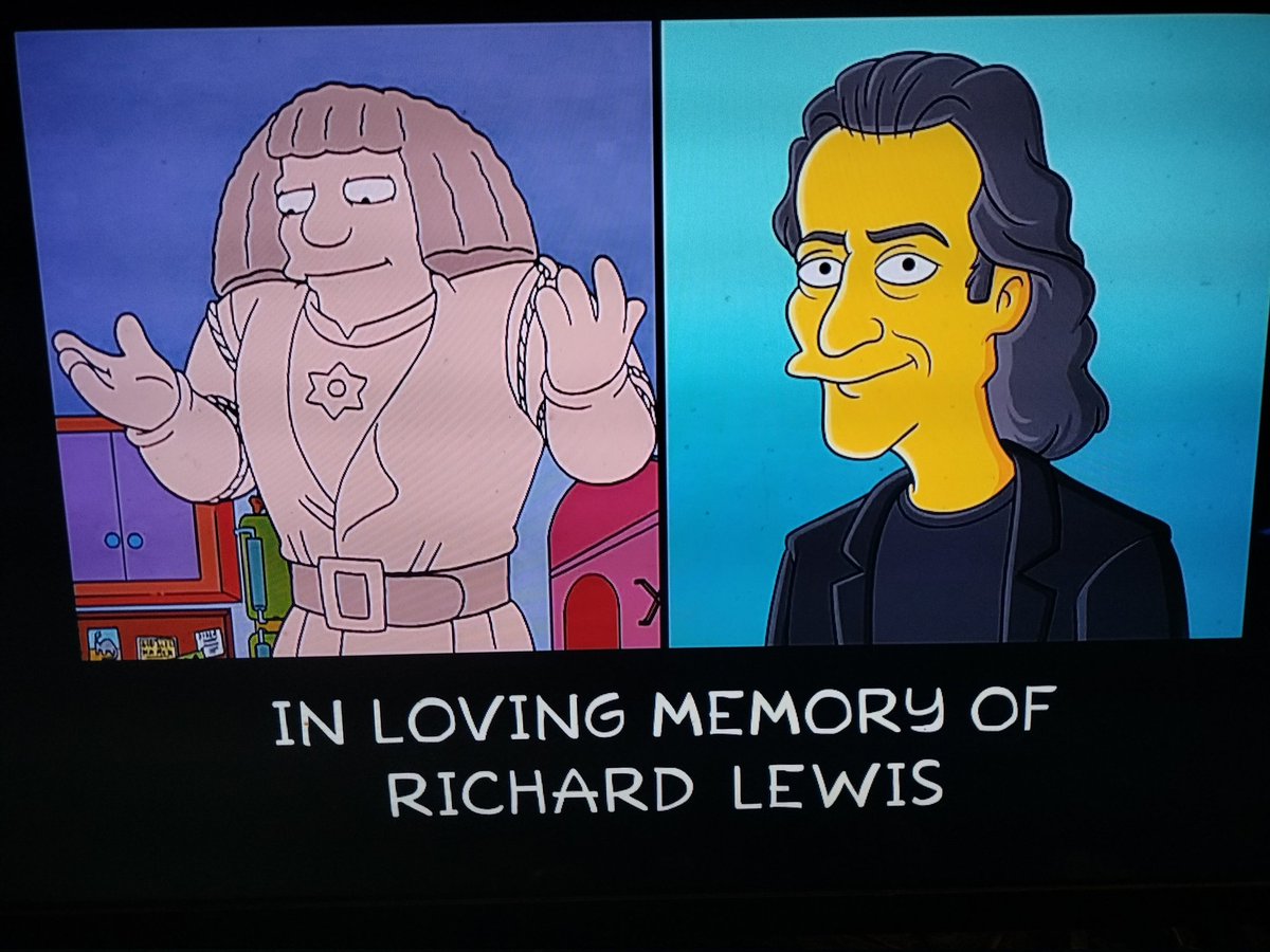 #RIPRichardLewis  #TheSimpsonsGoats #TheSimpsons #SimpsonsForever