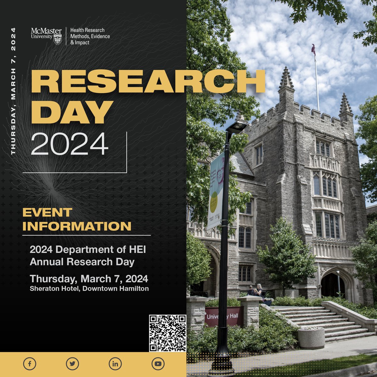 The excitement is building for HEI's 21st annual Research Day on Thursday, March 7. Join us for a unique showcase recognizing and celebrating the remarkable and impactful health research within HEI. Plan ahead by accessing the agenda: drive.google.com/file/d/1pYR7TZ… #HEIResearchDay