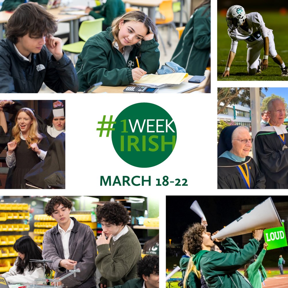 Get ready for #1WeekIrish! SHC’s annual week of giving begins on March 18! Our goal this year is to raise $75,000 in support of the students entrusted to our care, helping them achieve success today, and in the future, as service-oriented leaders. Visit  shcp.edu/1weekirish.