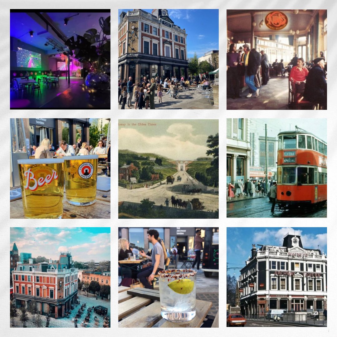 The many faces of The Archway Tavern over the years.