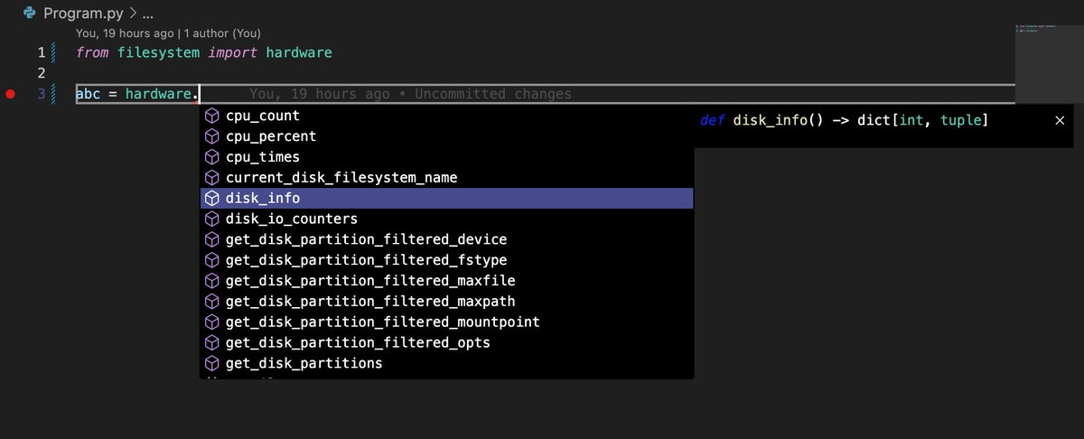 BisnetoDev's tweet image. Cada dispositivo é listado com seu nome de sistema de arquivos e ponto de montagem
#Python #Coding #FileSystem