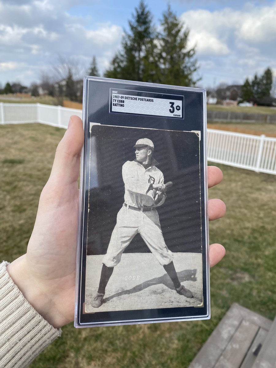 BallParkFW's tweet image. Started my sports card journey 2 years ago with $7,500 

Fast forward 2 years and now I’ve got a card worth more than that by itself.

Man time flies

Infinite thanks to everyone who makes this incredible job possible.

I love this game ❤️

Hello Tyrus