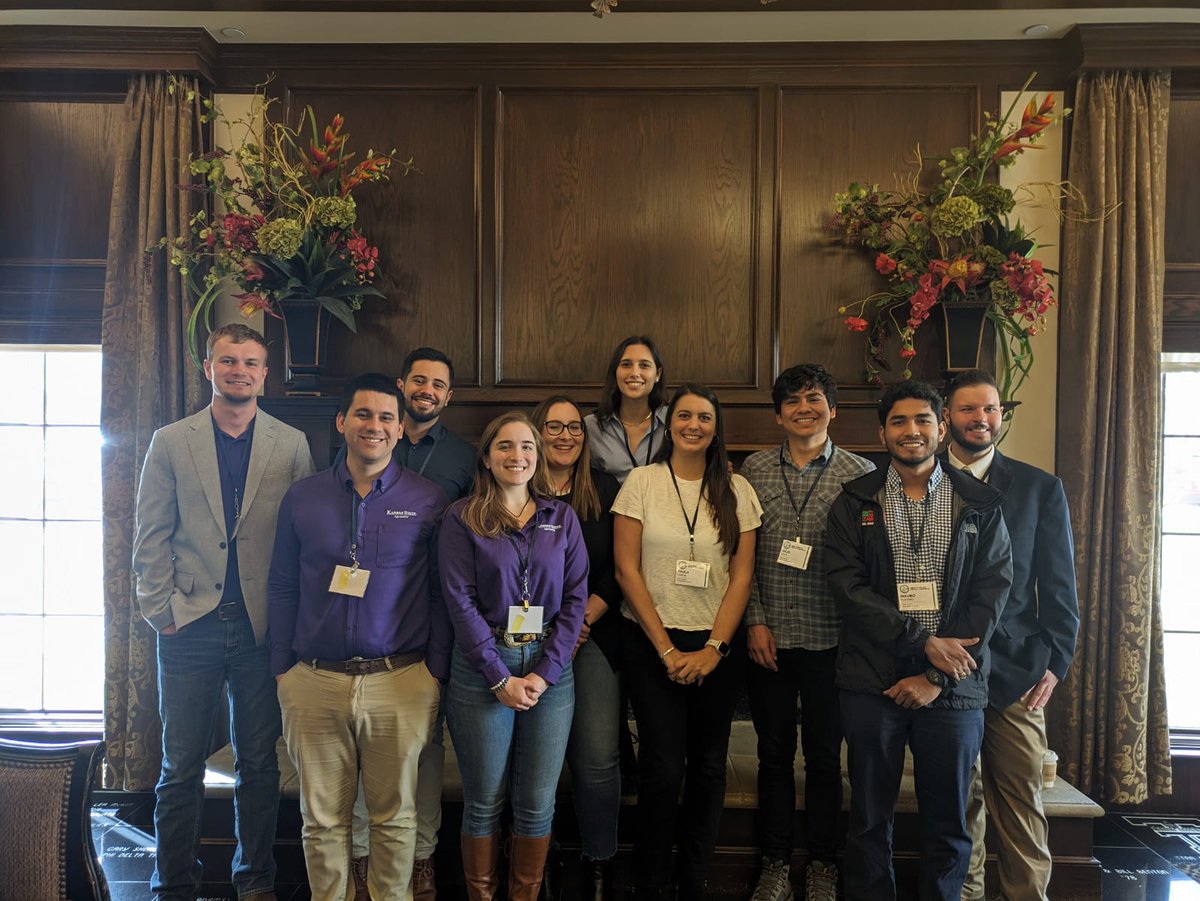 Representing K-state at the Great Plains soil fertility conference💜🌟 <a href="/TexasTech/">Texas Tech University</a>