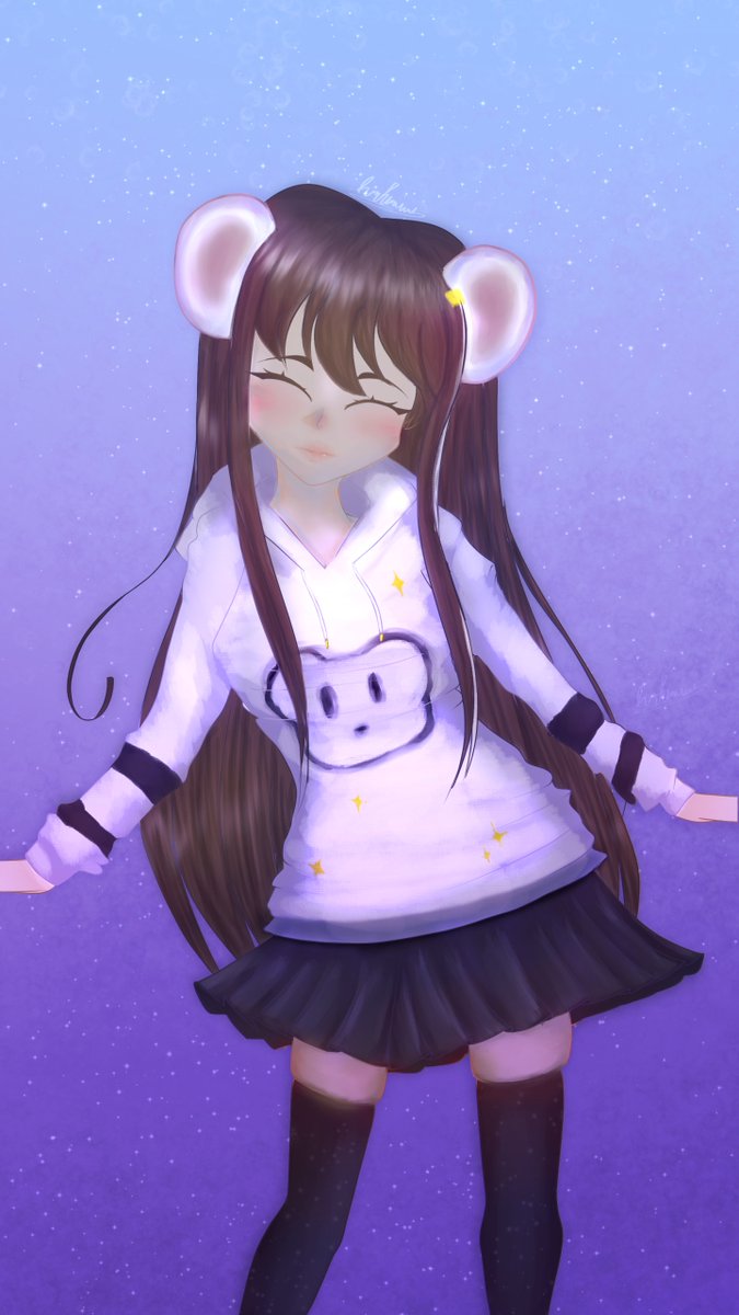ShiroKyokuma's tweet photo. Miren este dibujito que hizo @RimRimuwu, ¡está hermosísimo! Estoy hasta pensando ponerlo de fondito del cel porque me encanta 😍💖
No se olviden de ir a darle mucho amor a Rim~ 🩷
#VtuberES #ShiroDraw https://t.co/rnvdyqsEv5