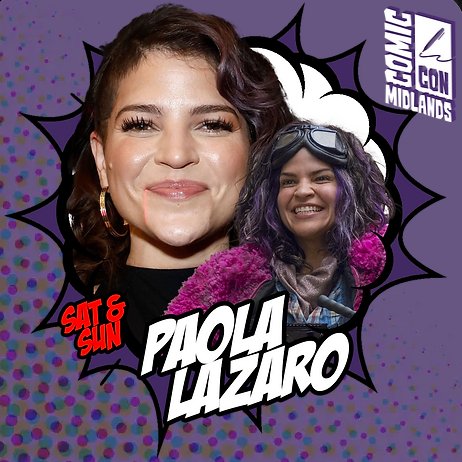 paolazarofans's tweet image. COMIC CON MIDLANDS GUEST ANNOUNCEMENT - PAOLA LÁZARO 

Paola is a Puerto Rican actress known for #TheWalkingDead, #Obliterated, #LethalWeapon and many more!

For tickets to meet Paola please go to comicconventionmidlands.co.uk