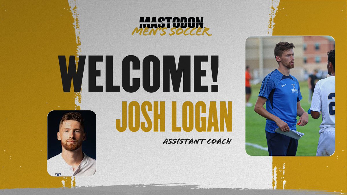 Josh Logan Joins Men's Soccer Coaching Staff  

Link: gomastodons.com/news/2024/3/1/… 

#FeelTheRumble #HLMSOC
