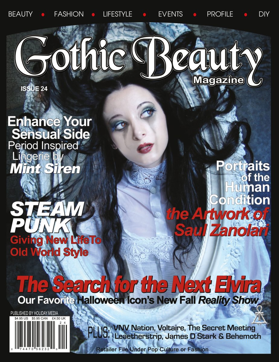 Gothic Beauty Magazine 24 - Digital

zinetasticx.com/product/gothic…

#Behemoth #Convergence #Cruella #Elvira #GothicBeauty #JamesDStark #LeaetherStrip #MedusasMakeup #MintSiren #Narcisse #PlastikWrap #SaulZanolari #Starkers #Steampunk #TheSecretMeeting #VnvNation #Voltaire