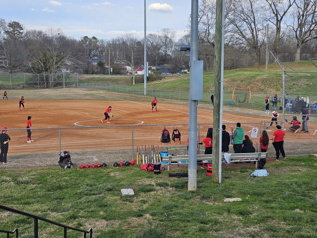 Redhawk softballs 1st home game vs Olympic. Go Hawks @AGHoulihan @UCHOOPS @UCPSNCAthletics @MonroeHSNC