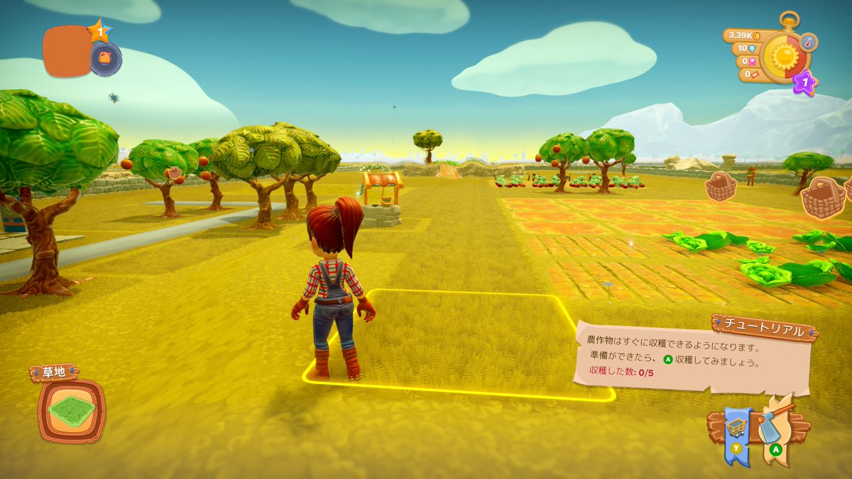 noruneri's tweet photo. Farm Together のチュートリアルやってみた。
#ファームトゥギャザー　#農業ゲーム　#ゲームの畑　#ゲームの農園　#ゲームのチュートリアル　#ゲームの平野　#ファームトゥギャザー1 https://t.co/C7yang9x9A