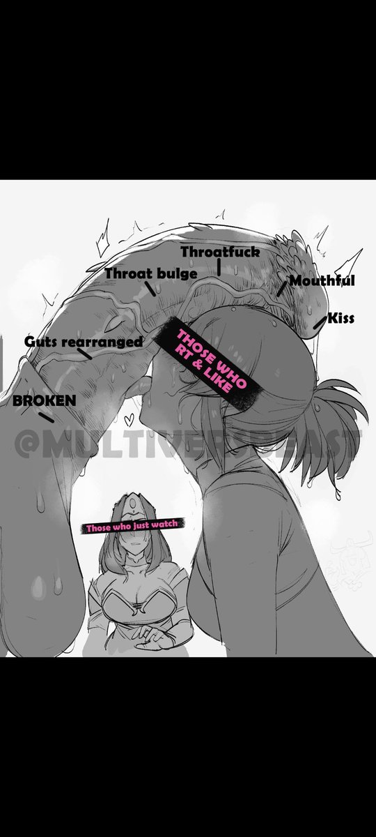 Ever wonder how much a 𝘿𝙧𝙖𝙘𝙤𝙣𝙞𝙖𝙣 cock 𝙮𝙤𝙪 can take? How about we find out?

🔄 + 🖼️ Below.