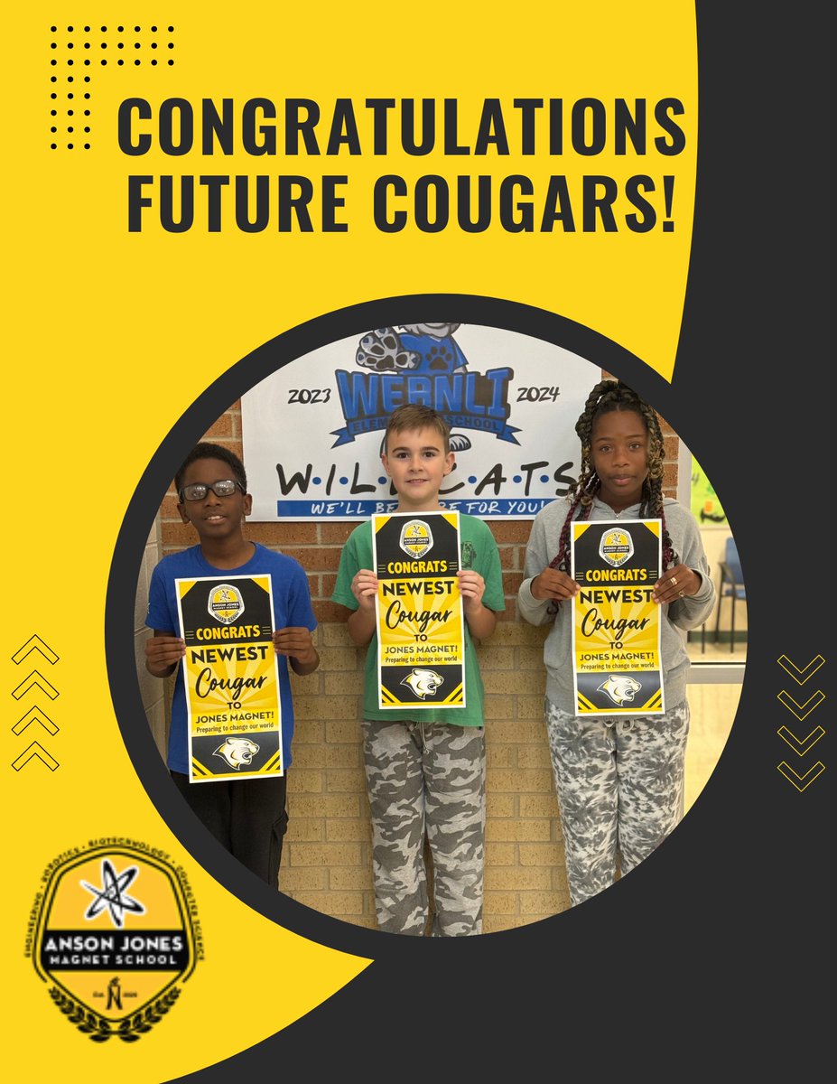 Super proud of our fifth graders that believed in themselves and were accepted into the middle school magnet programs here in @NISD. Way to go!! @NISDHobbyHealth @NISDZachryMag @NISDJonesSTEM @lorimshaw @mrsfeldt5 @Mrs_ABarrett @NISDWernli @NISDCounseling