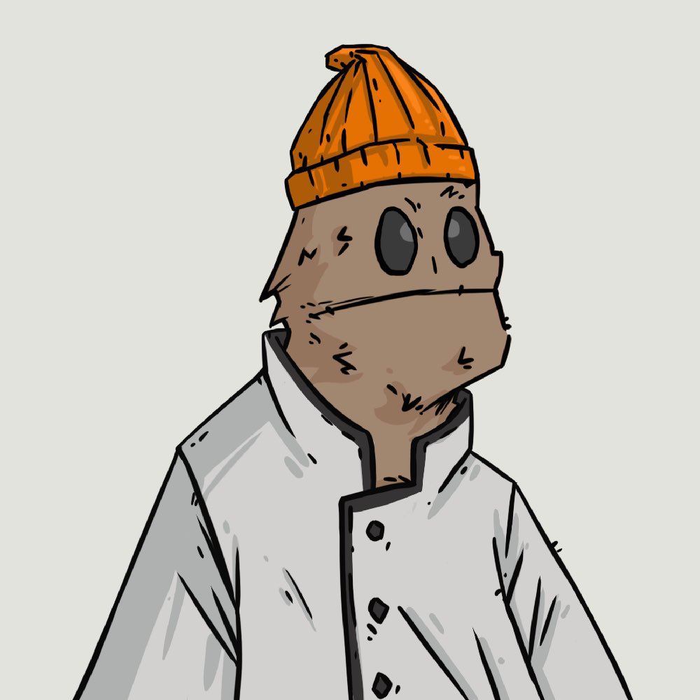 GoOfficeNinja's tweet photo. I just bought another @dobnfts … vibes go hard on this one. Look how confident he is in that chef’s coat and orange toque.. y’all know he’s probably tatted up under there too and does well with the ladies.
#dob #dobmob #BuiltOnSei #SeiNFTs https://t.co/rqWHHWUDyI