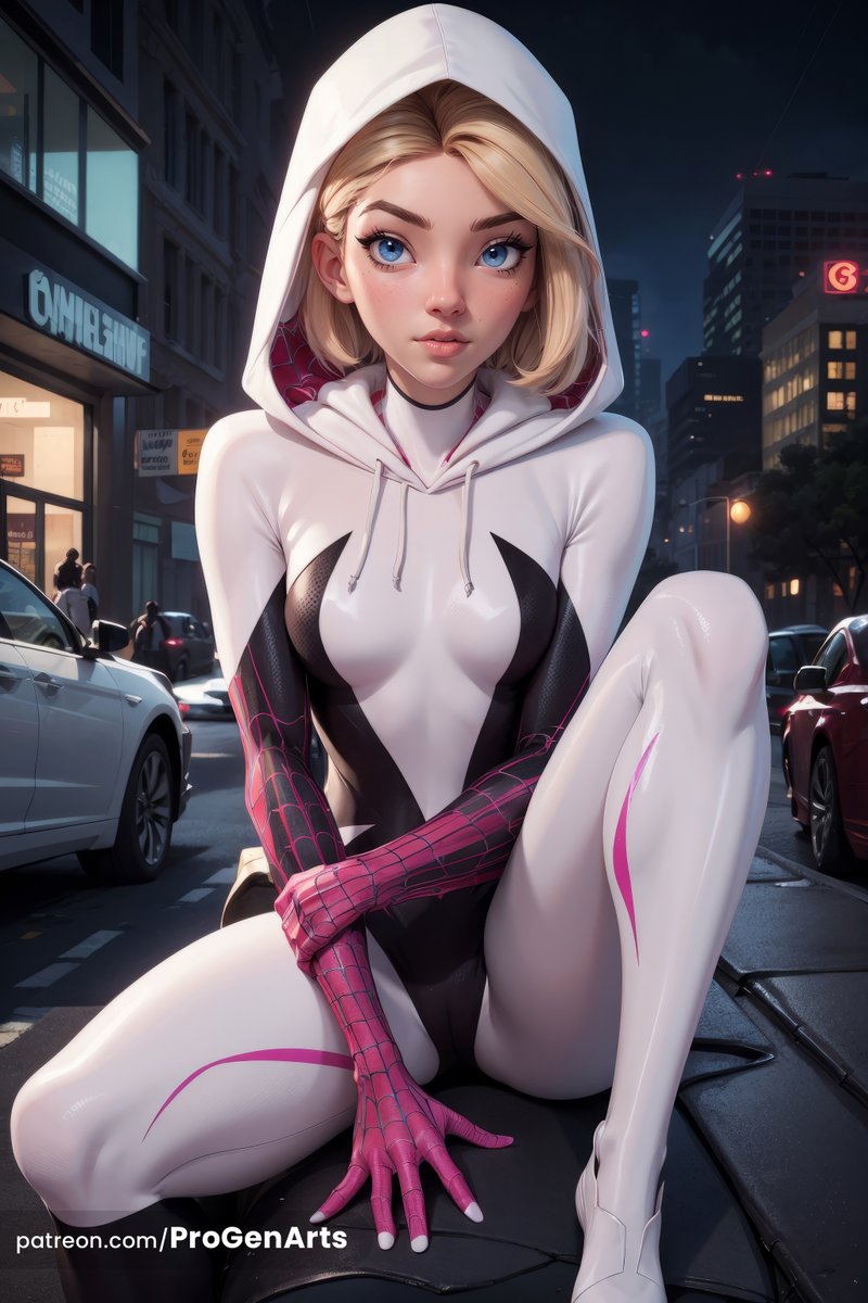 Gwen Stacy (Spider-Woman) 🍓

#waifu #GwenStacy #SpiderMan #Marvel #Marvelgirl #Comics #spiderverse #fanart #MarvelComics  #aigeneratedart #cartooncharacters