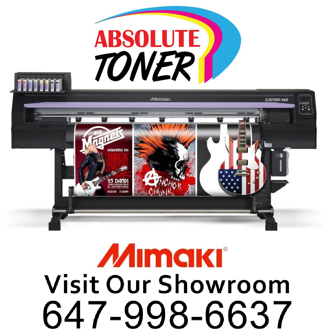 🌟LEASE TODAY for only $278.72/Month🌟

Brand New Mimaki CJV150-160 Printer and Cutting Plotter including Warranty and Optional Extended Service Warranty plan

absolutetoner.com/products/brand…

#CommercialPrinting #LargeFormat #Inkjet #EcoSolvent #DyeSublimation #Mimaki #BusinessSolutions