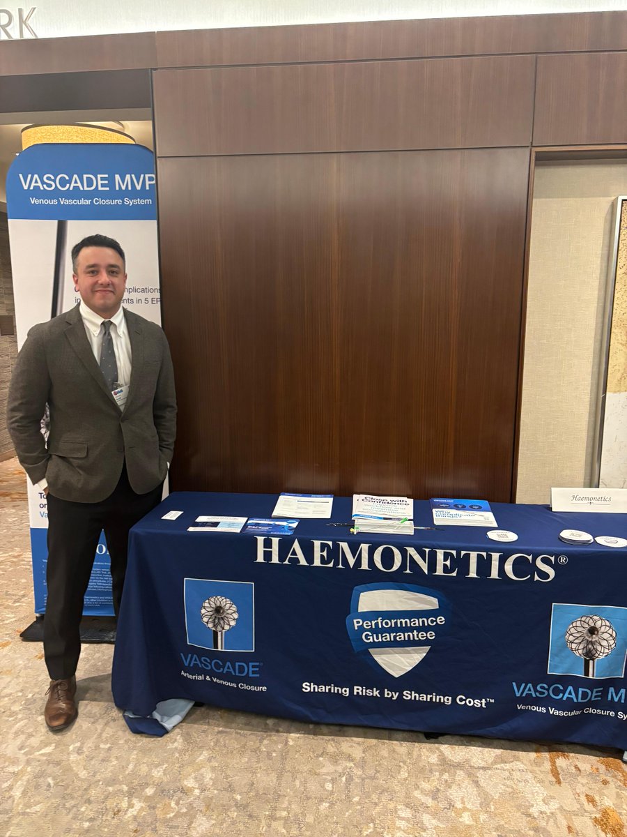 HaemoneticsIT's tweet photo. Thank you to ISLAA for hosting a great conference, and thank you to everyone who stopped by! If you’d like to learn more about #VASCADE, #VASCADEMVP or our portfolio of closure devices, visit:
https://t.co/TwpPZNKxPV

#ISLAA24 https://t.co/j6946MEaEg