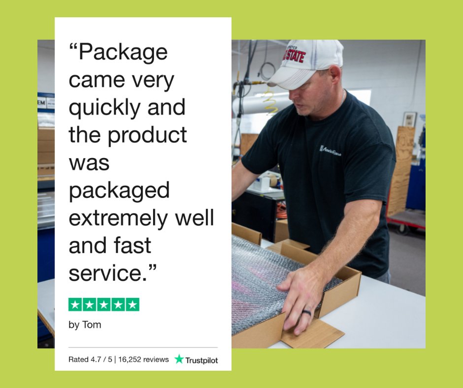 We take #pride in #shipping your #custom cut orders within 3 business days. 

Thank you, Tom, for your review. We are looking forward to working with you again.

#DIY #frames #pictureframe