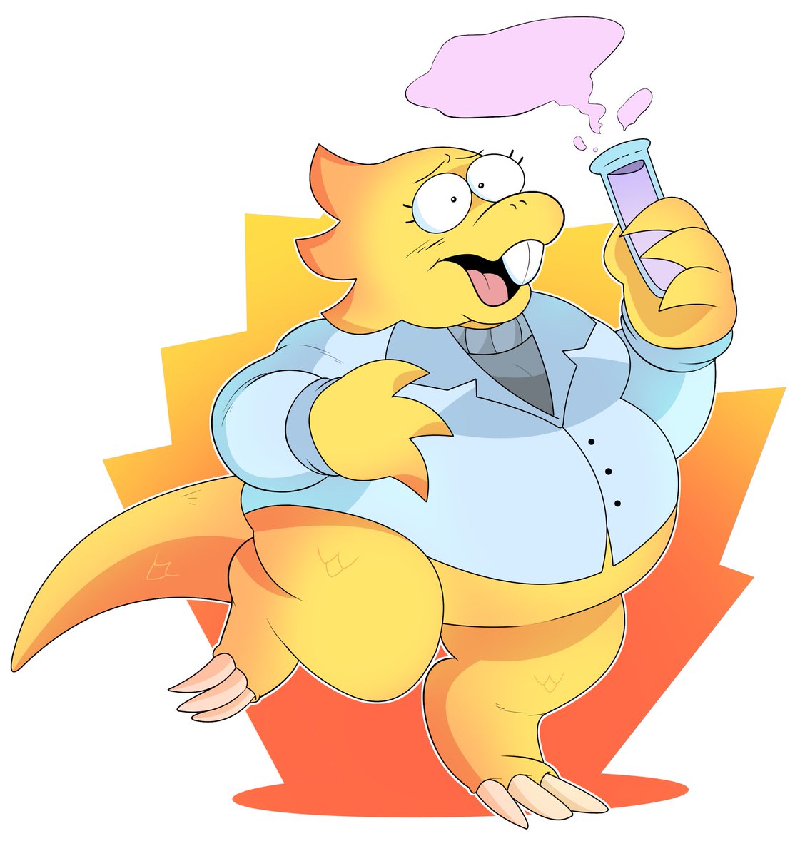 「Alphys   #UNDERTALE 」|🌸DreMeMoToのイラスト