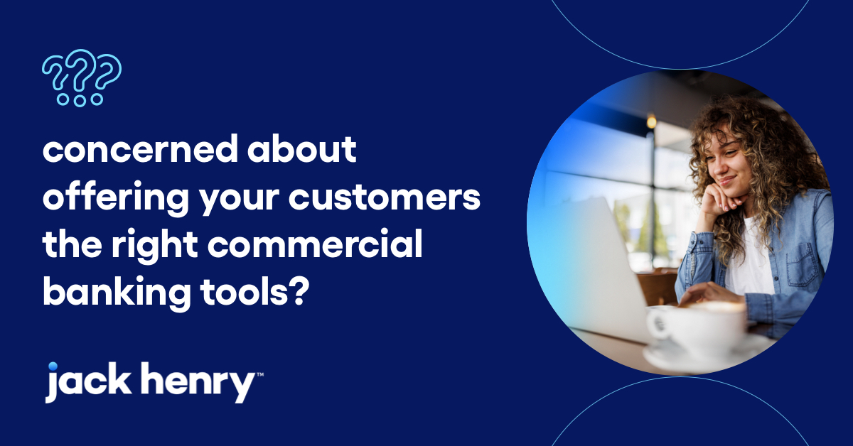 Are you offering your customers the right commercial banking tools? 

Read our recent article to unlock expert insights and discover how #treasurymanagement can transform your accountholder experience: jkhy.co/48Ij9g6

#commercialbanking #cashmanagement