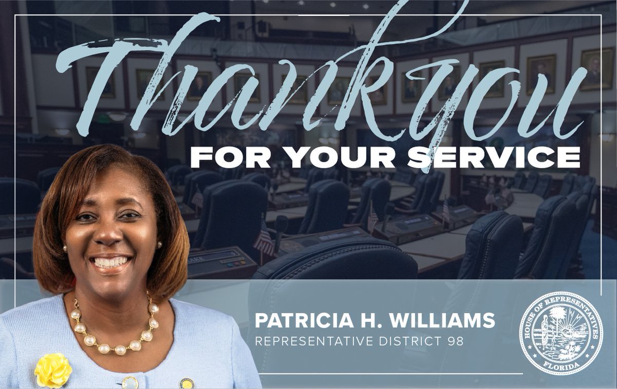 As an educator and foster parent, Patricia Williams is dedicated to the welfare of children in Florida’s foster care system and the access of all children to high-quality learning opportunities. Patricia, thank you for your service to your community and to Florida’s children.