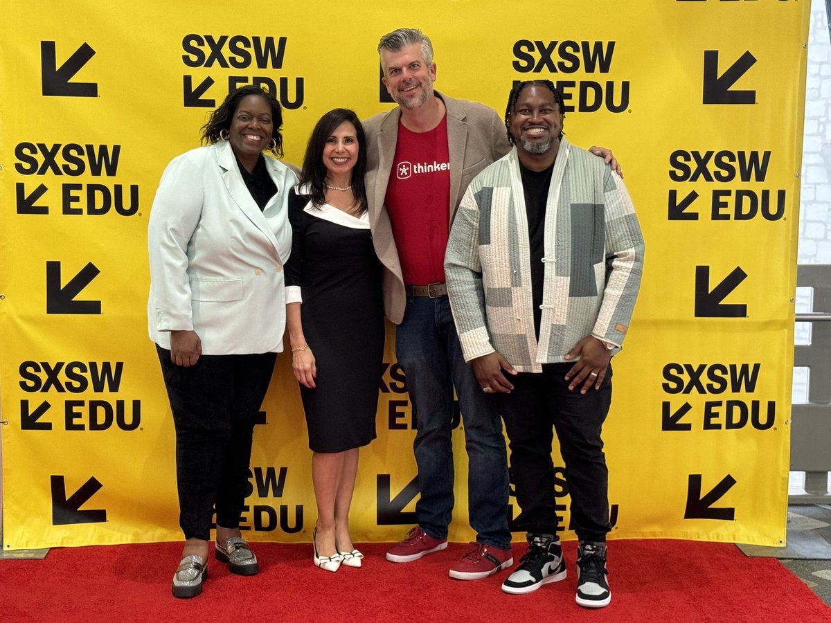 I’m excited to share my perspective today at #SXSW on a panel about how we can continue providing our kids creative skills that can’t be replaced by AI.