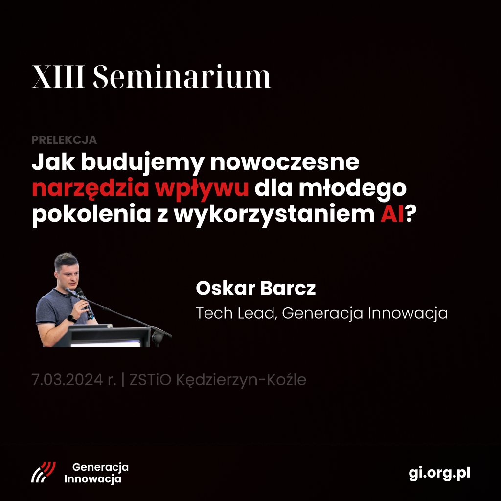 Generacja Innowacja tweet media