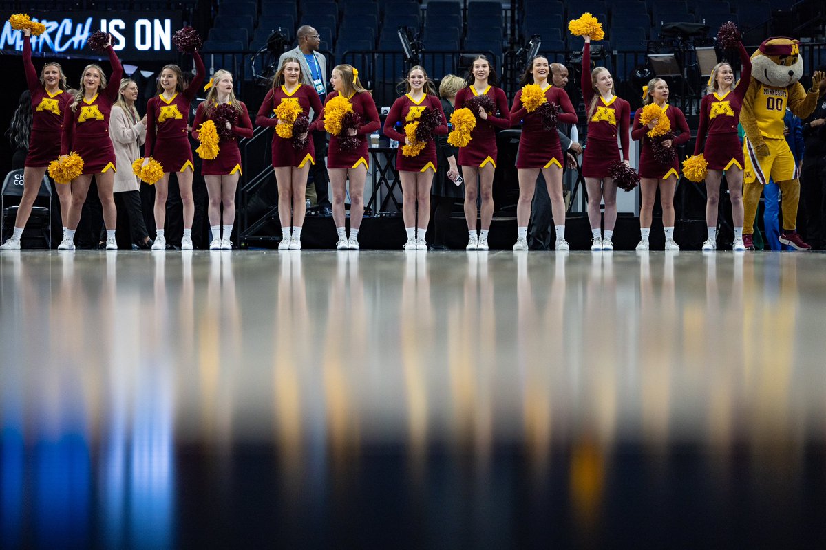 Soon… 👀 <a href="/TargetCenterMN/">Target Center</a> 

So excited to have the <a href="/B1Gwbball/">Big Ten Women's Basketball</a> tournament in our back yard for the second straight season! #SkiUMah