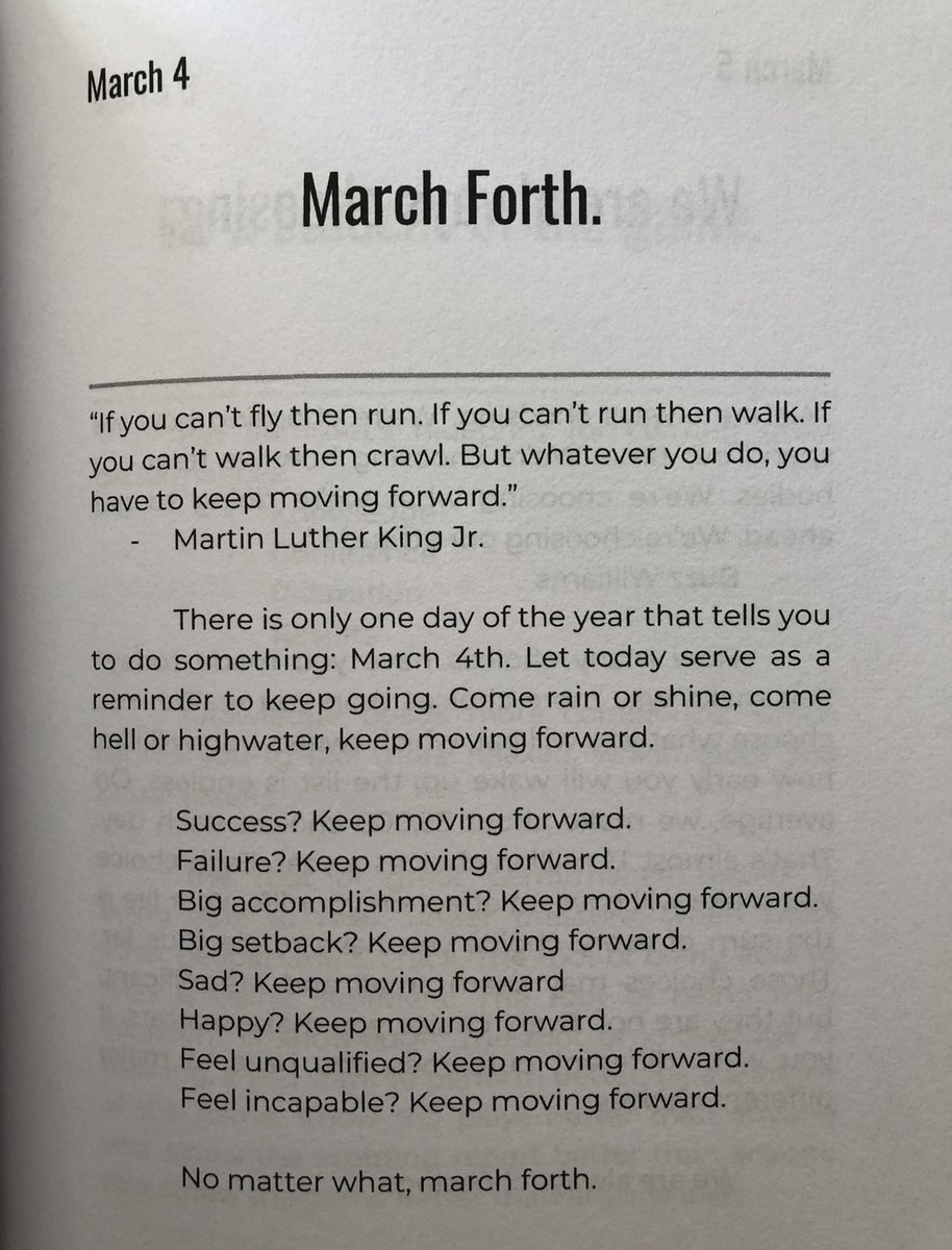 March 4th is the day that reminds us to keep going, no matter what’s holding you back, as challenging as it may be, you can always March Forth!! 💪🏼🧠#resilience #perseverance 
#SEL #StrongEmpoweredLeaders